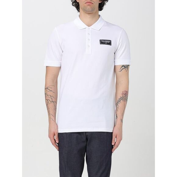 Karl Lagerfeld Polo Shirt Men White